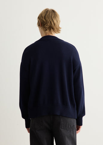 Cardigan With Contrasted Ami De Coeur