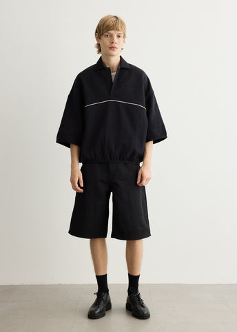 Active Trace 3/4 Sleeve Modern Polo Sweatshirt