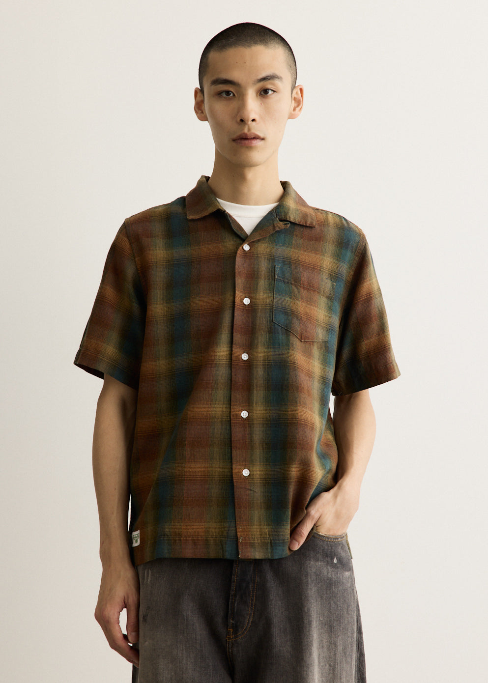 Plaid Resort Shirt