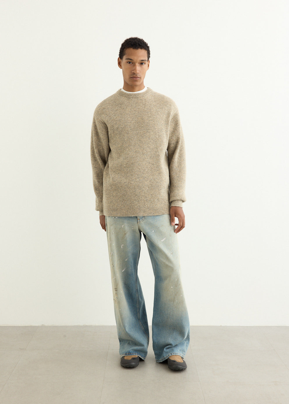 Natural Wool Knit