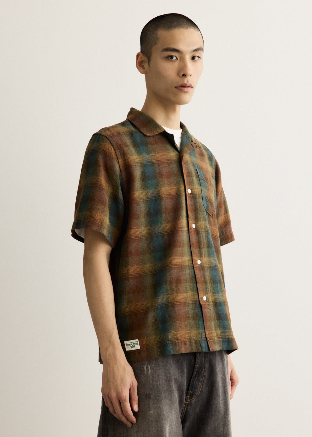 Plaid Resort Shirt