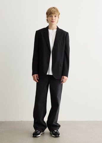 Straight Single Breasted Jacket