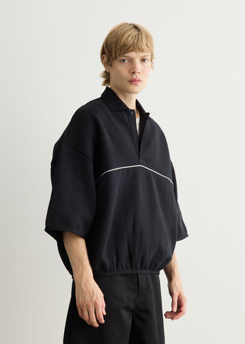 Active Trace 3/4 Sleeve Modern Polo Sweatshirt