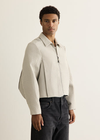 Semi-Oversized Zip Jacket