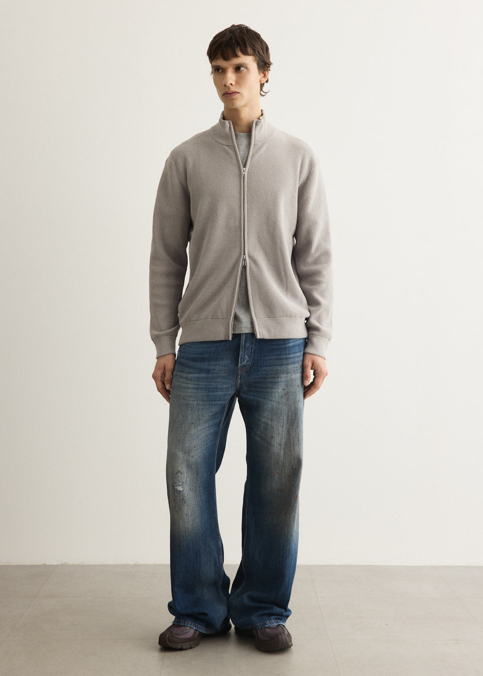 Danny Full Zip Sweater