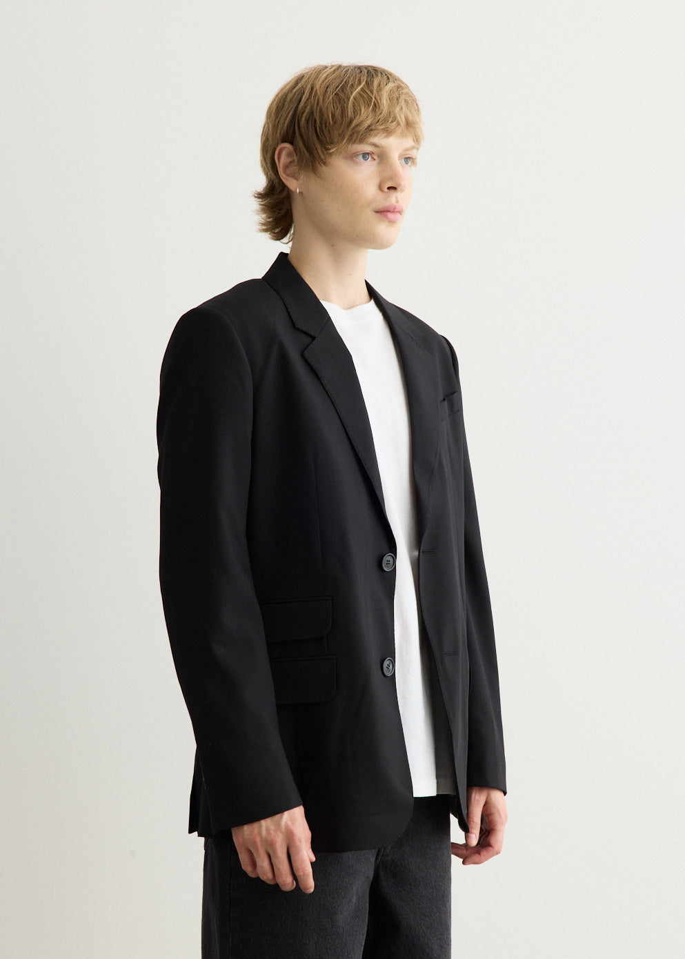 Straight Single Breasted Jacket