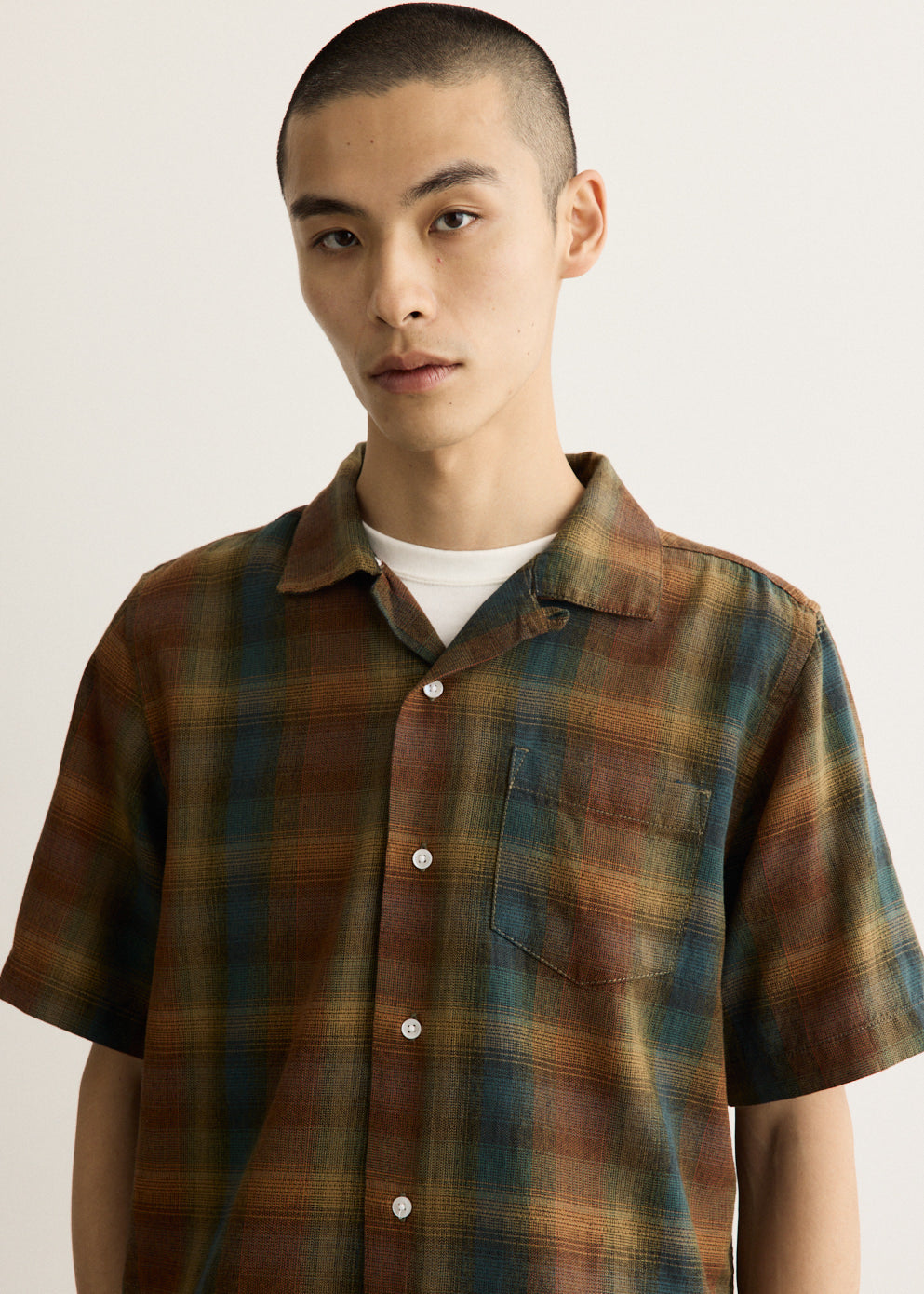 Plaid Resort Shirt