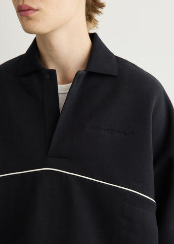 Active Trace 3/4 Sleeve Modern Polo Sweatshirt