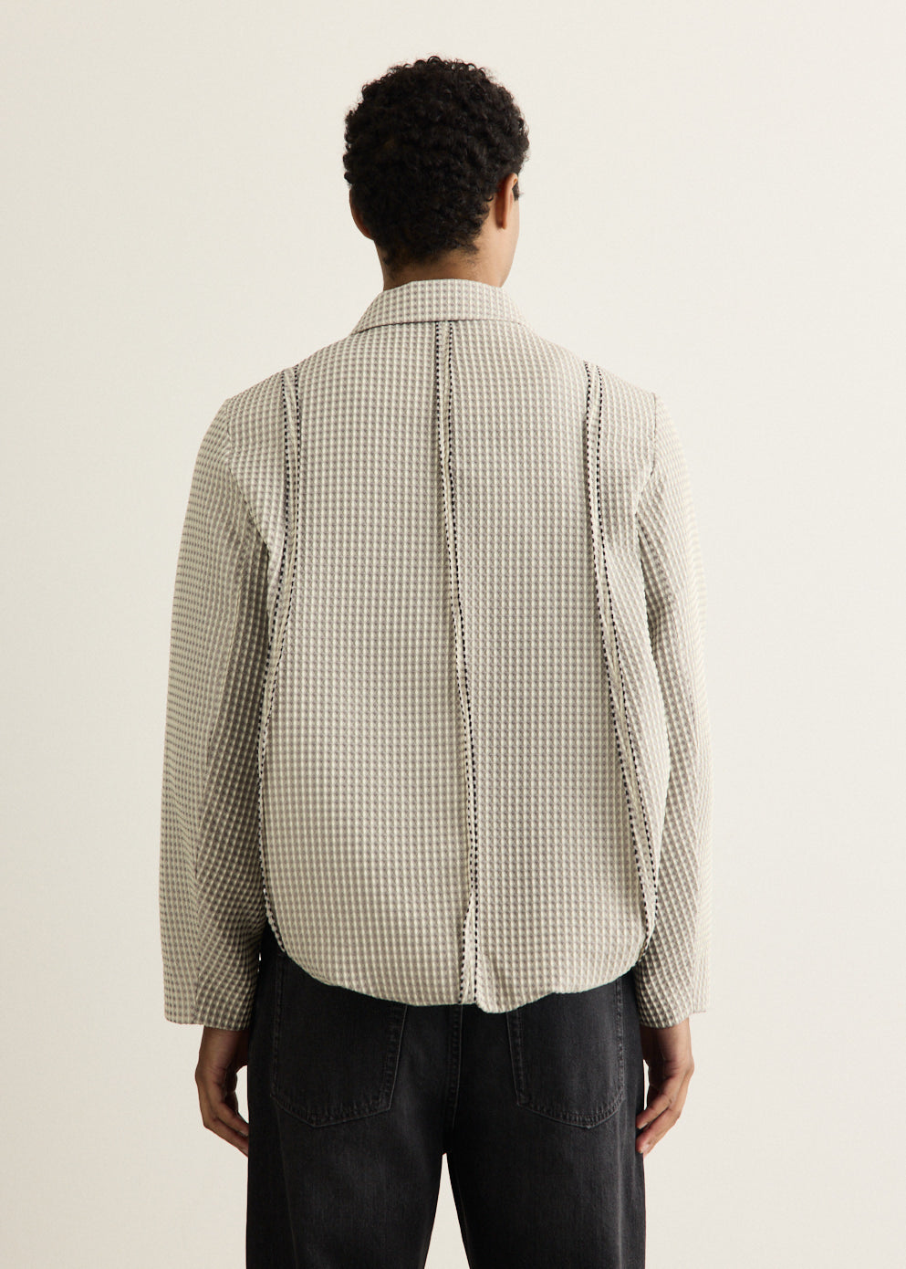 Semi-Oversized Zip Jacket