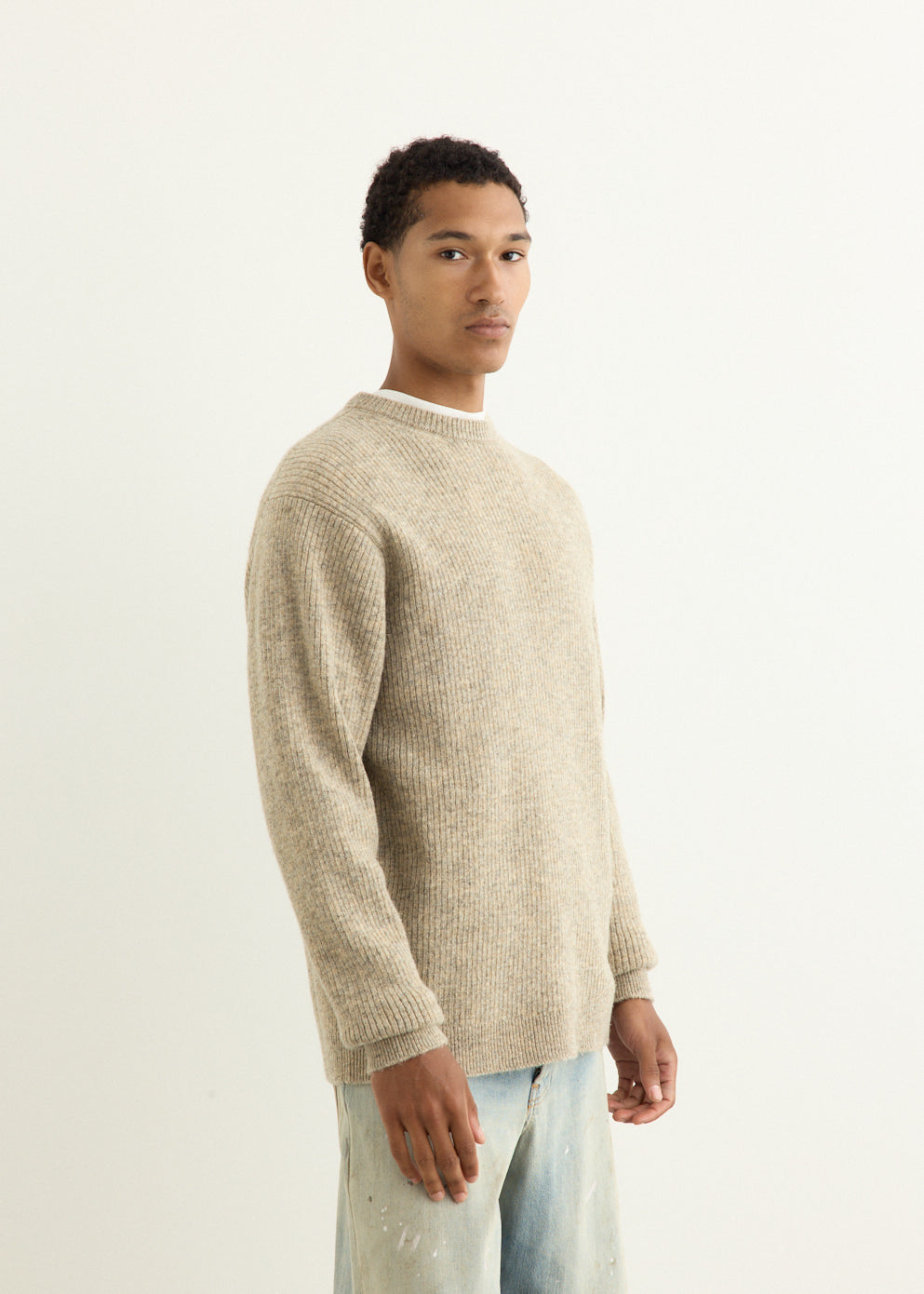 Natural Wool Knit