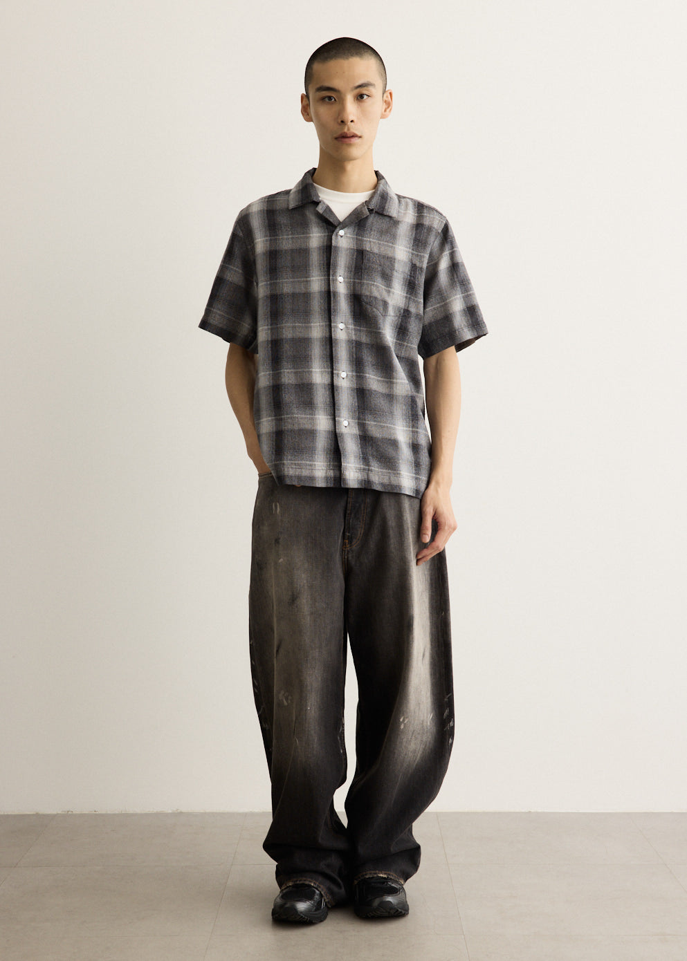 Plaid Resort Shirt