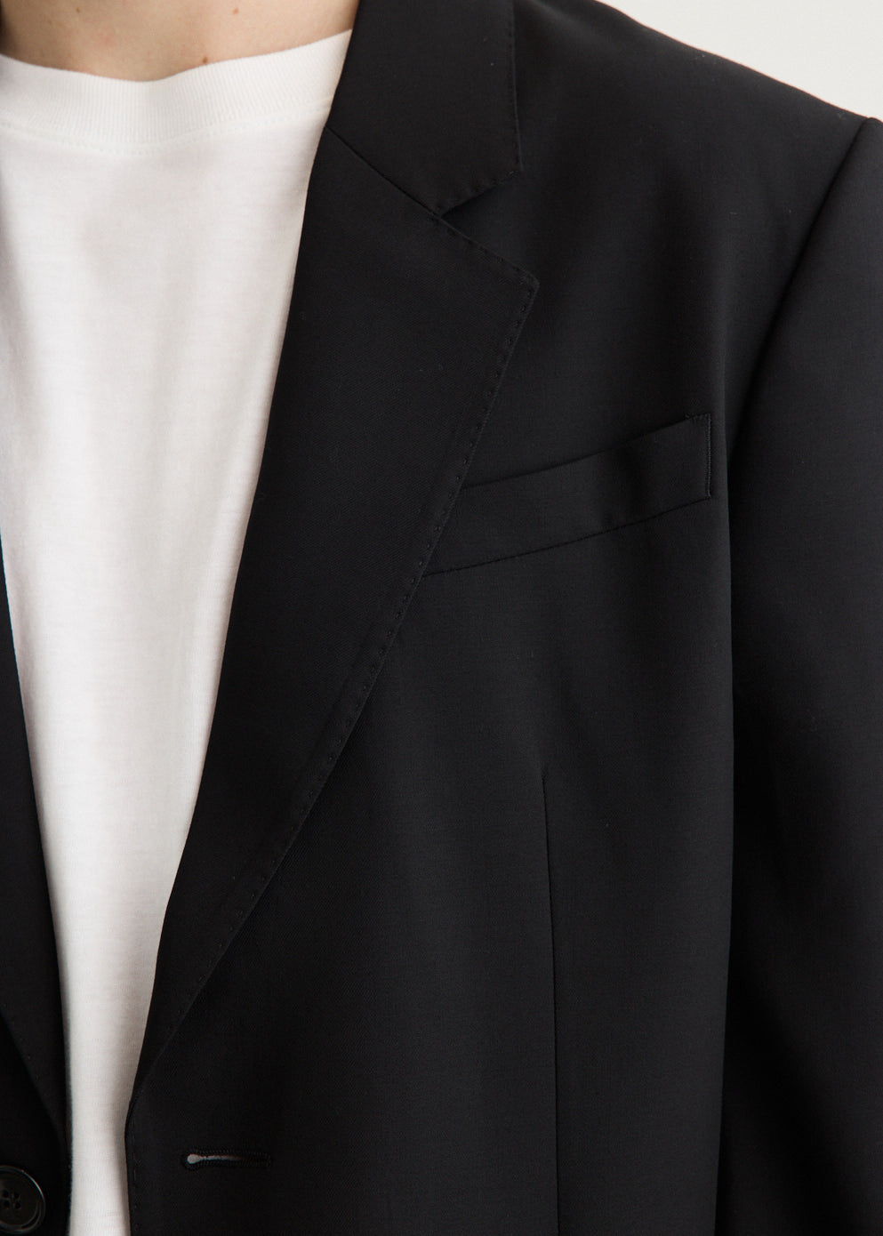 Straight Single Breasted Jacket