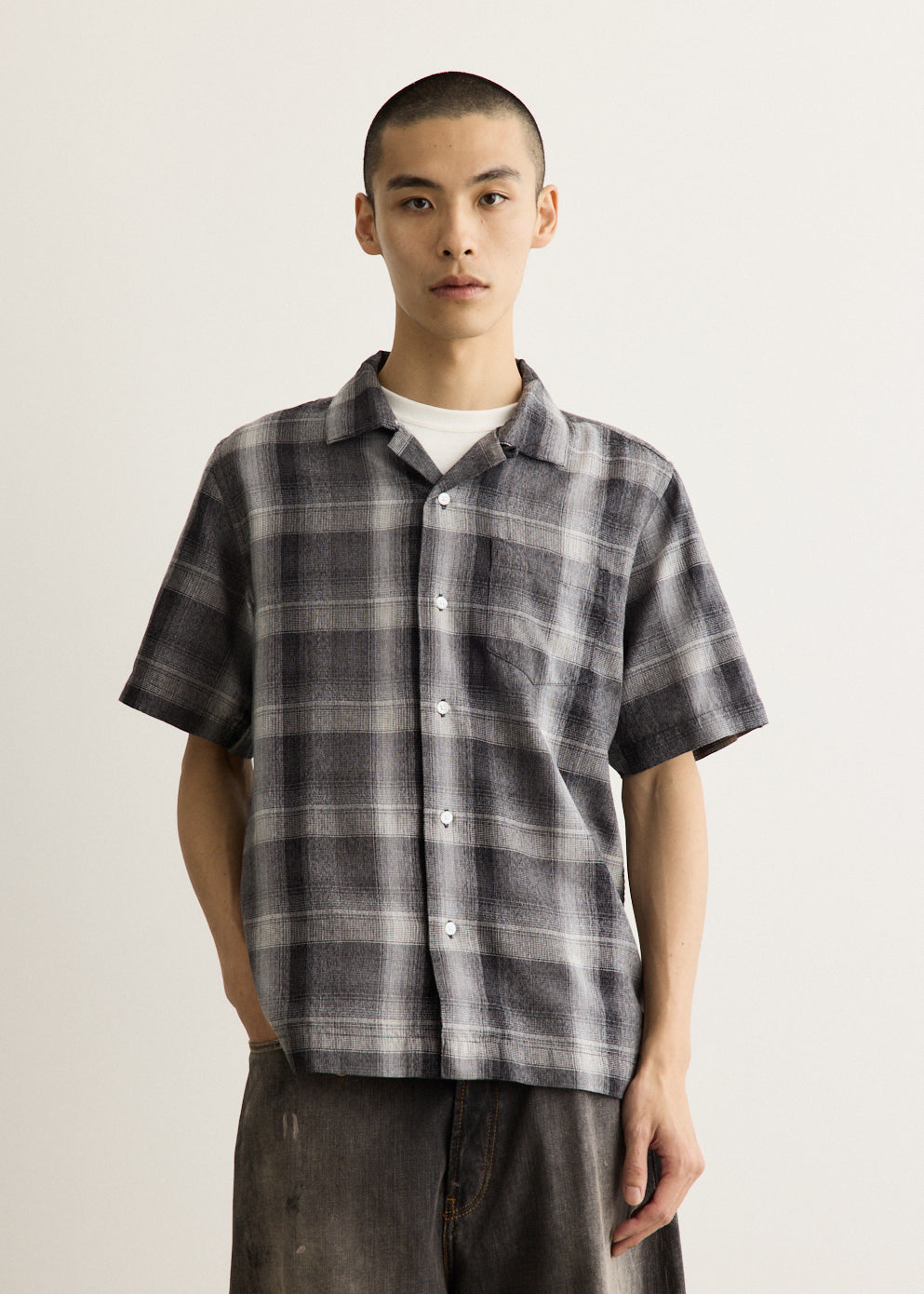 Plaid Resort Shirt