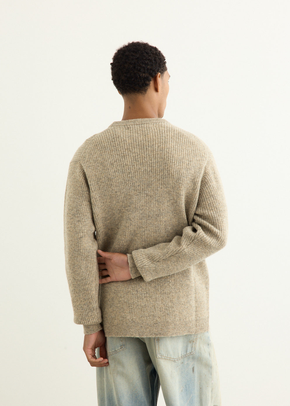 Natural Wool Knit