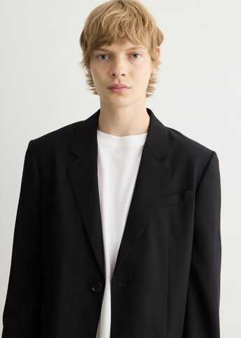 Straight Single Breasted Jacket