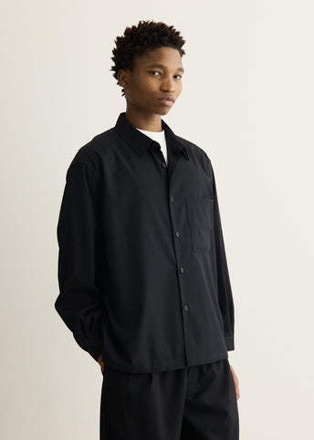 Cotton Twill Shirt Jacket