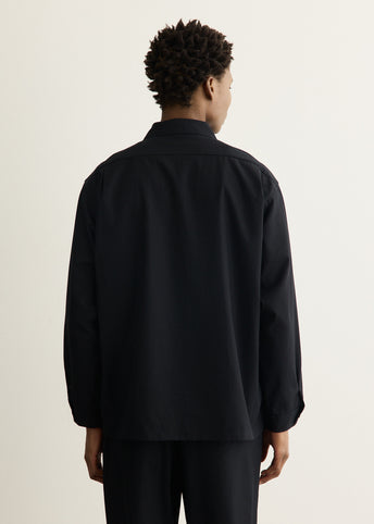 Cotton Twill Shirt Jacket