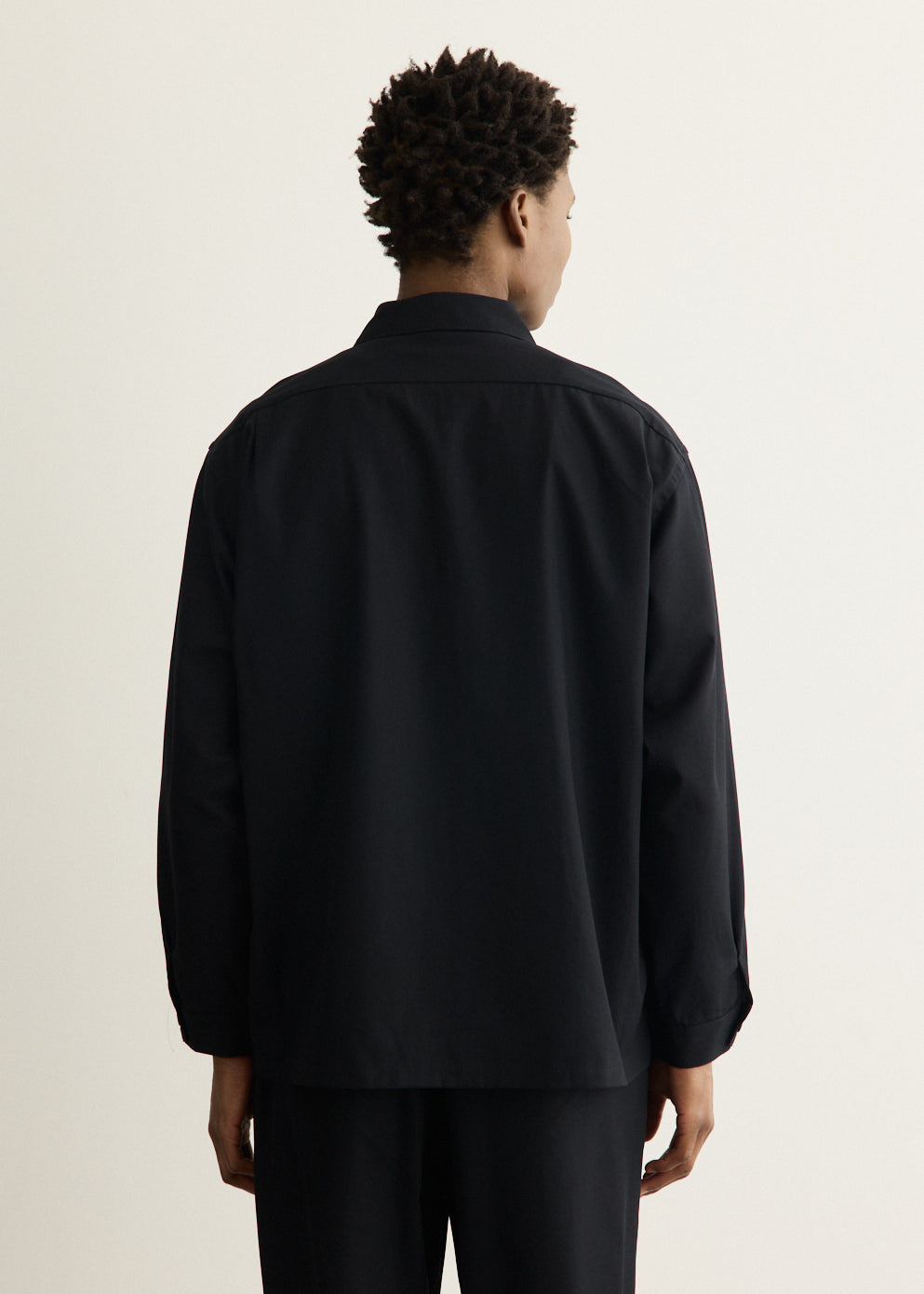 Cotton Twill Shirt Jacket