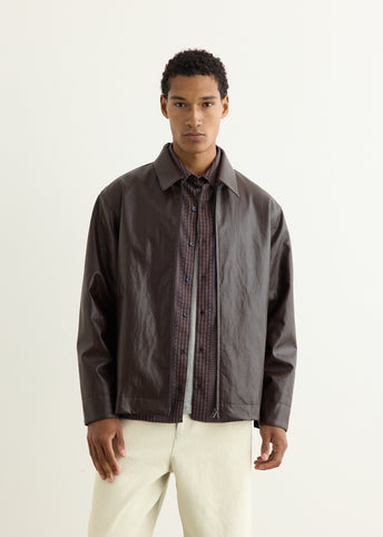 Bulldozer PU Coach Jacket