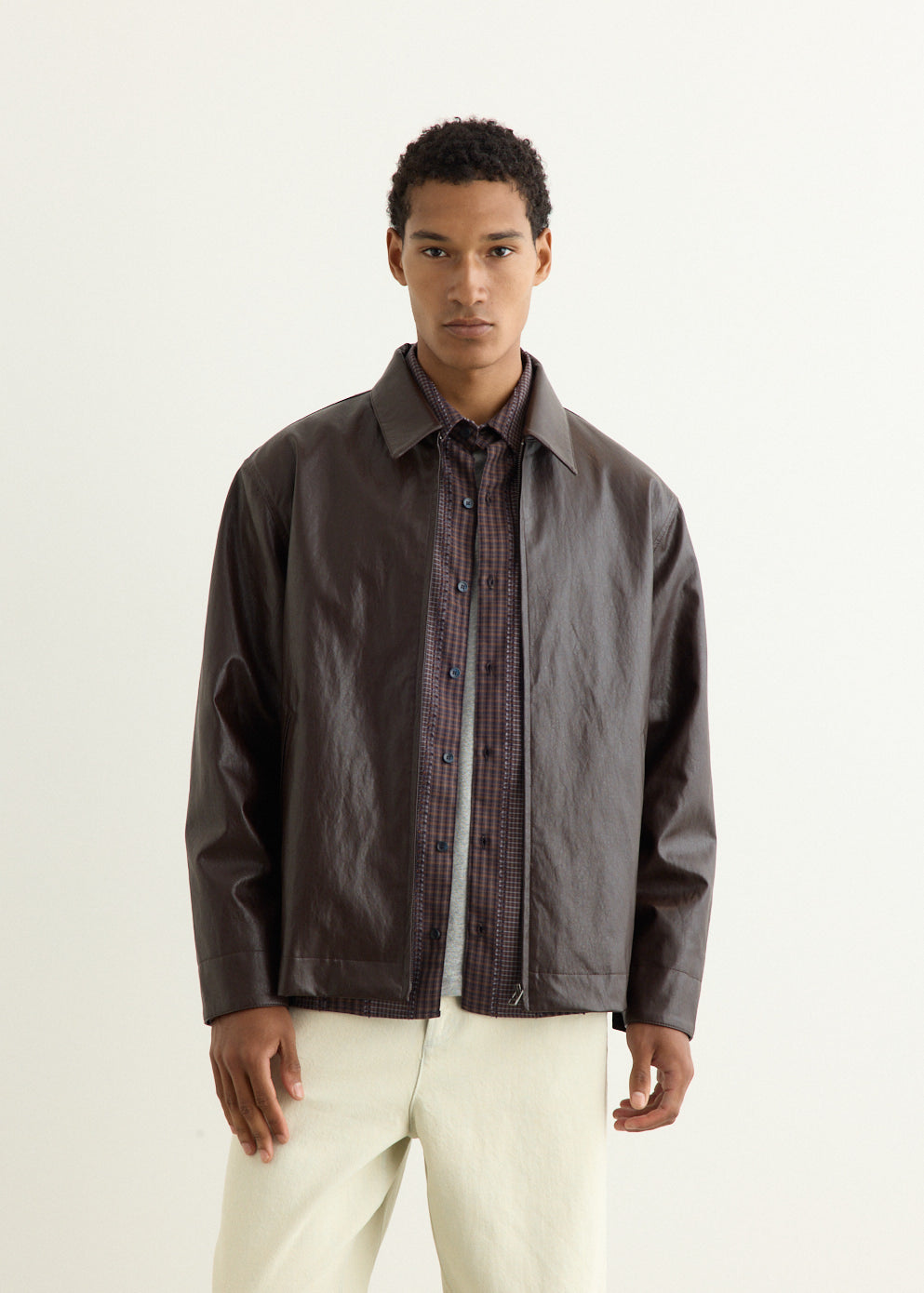 Bulldozer PU Coach Jacket