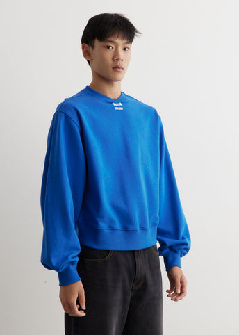 Tuck Neck Oversized Sweatshirt