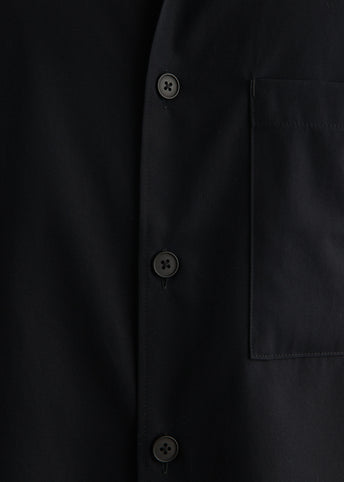 Cotton Twill Shirt Jacket