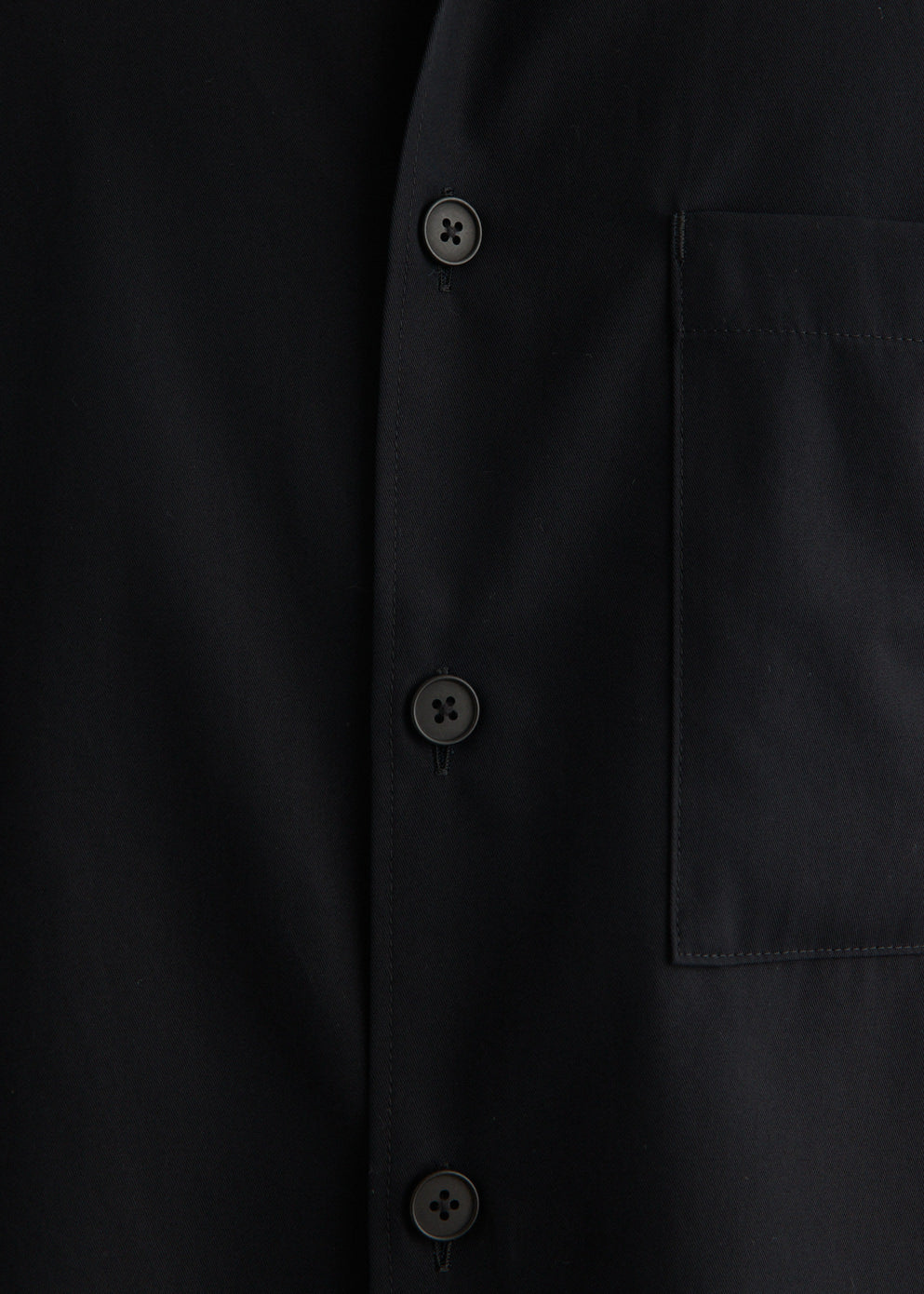Cotton Twill Shirt Jacket