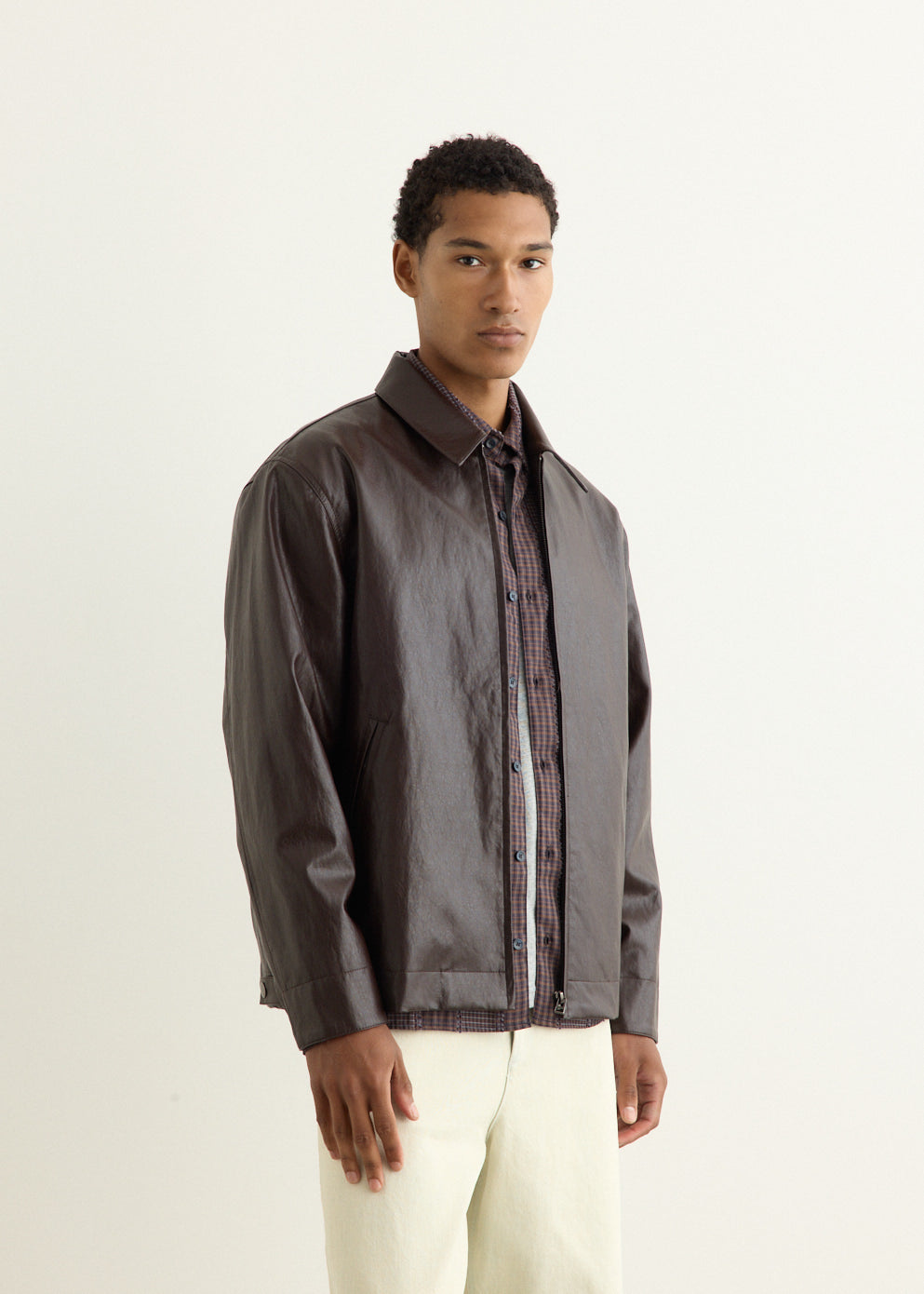 Bulldozer PU Coach Jacket