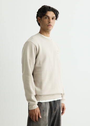 Emblem Fleece Crew Sweatshirt