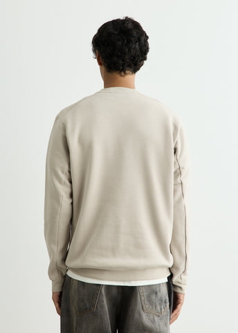 Emblem Fleece Crew Sweatshirt