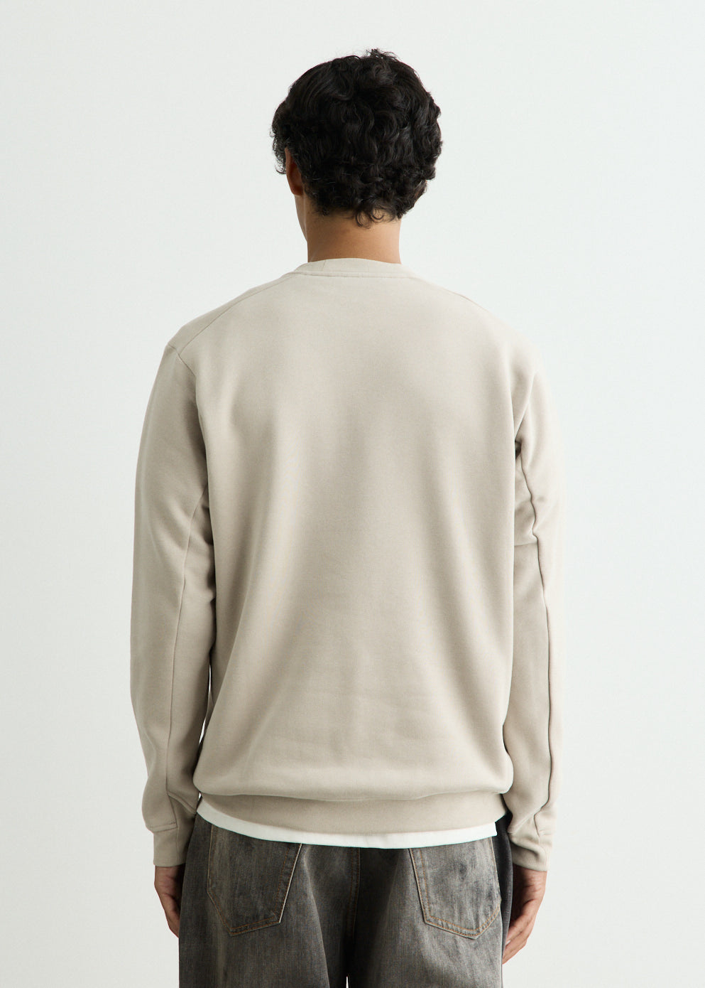 Emblem Fleece Crew Sweatshirt