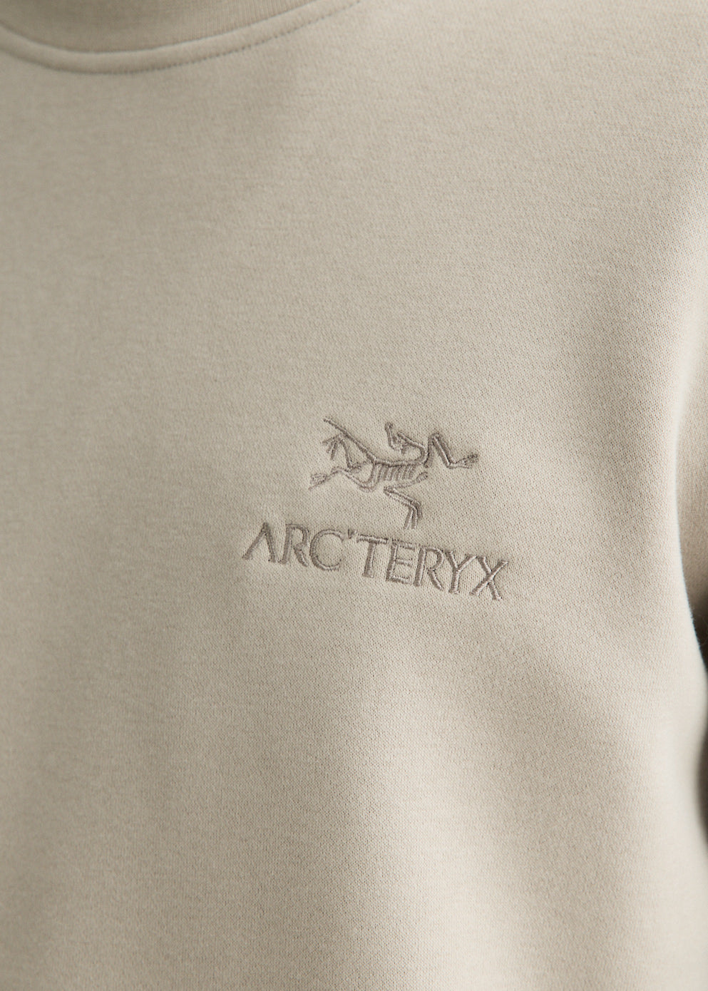 Emblem Fleece Crew Sweatshirt
