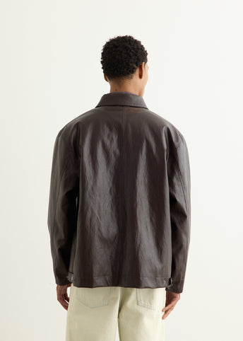 Bulldozer PU Coach Jacket