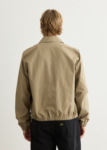 Zipped Jacket With Embossed Ami De Coeur