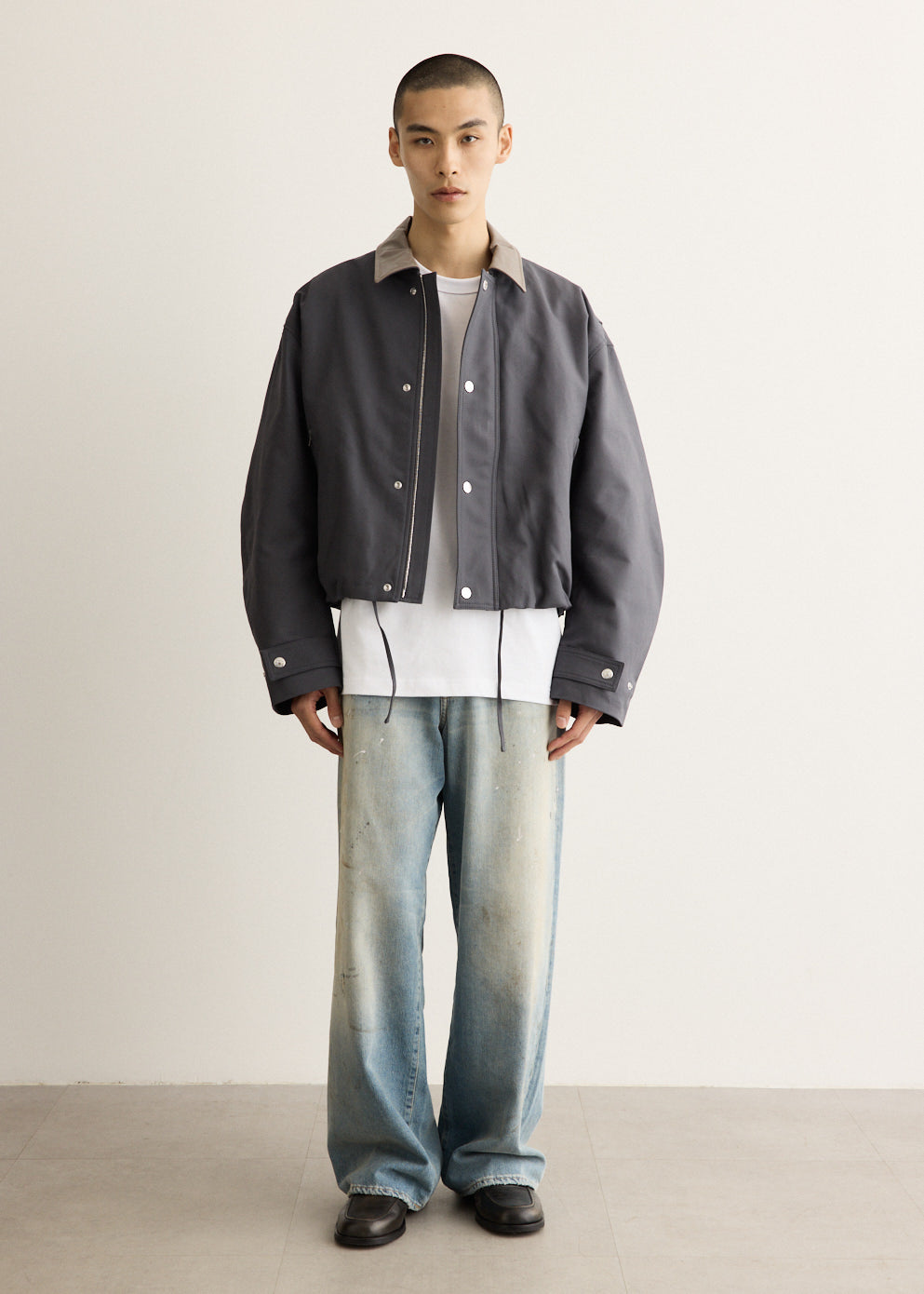 Opado Double Cotton Satin Jacket