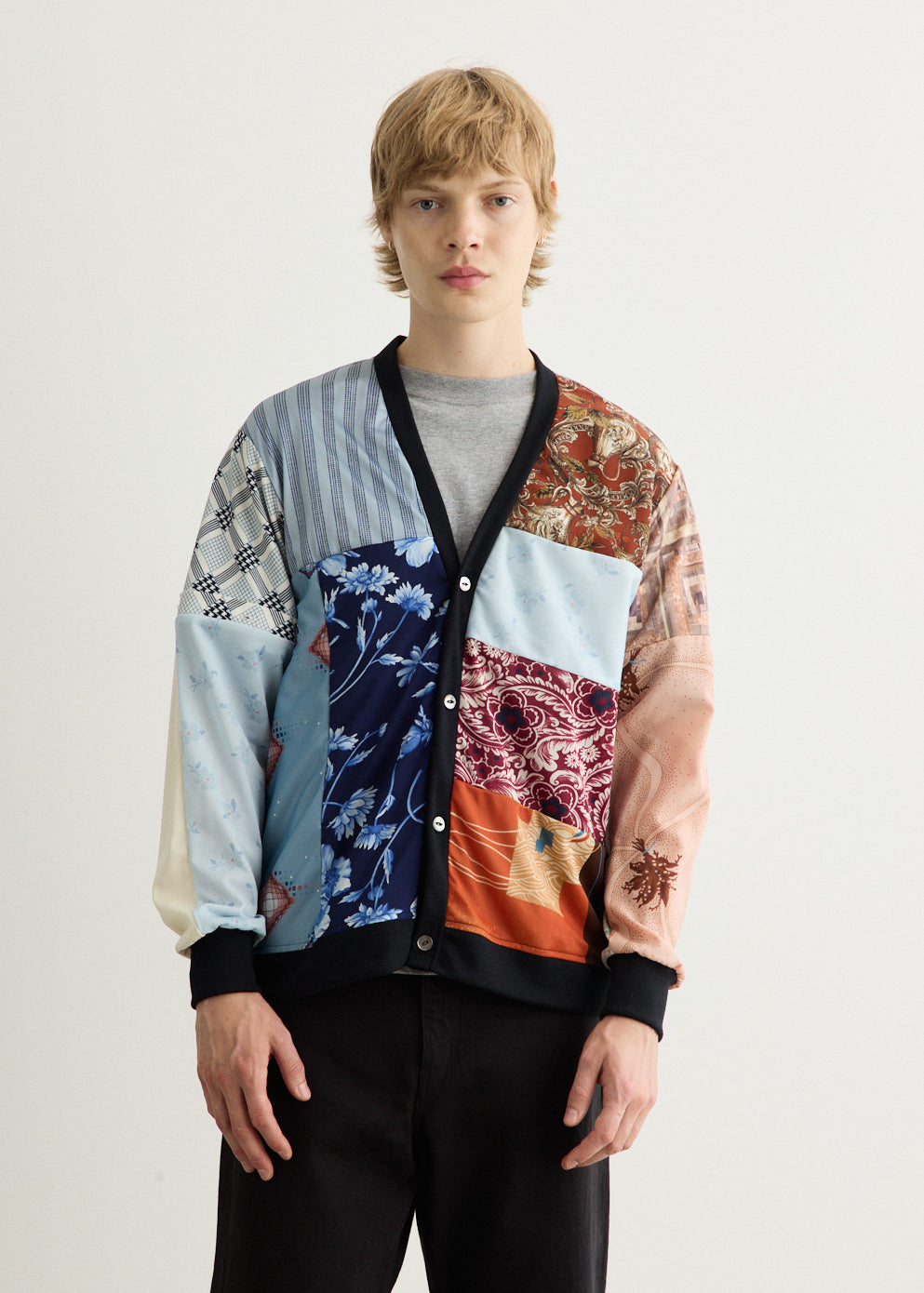 Polyester Shirt Cardigan