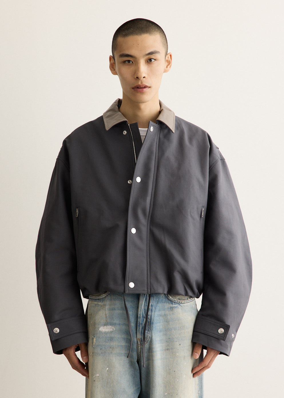 Opado Double Cotton Satin Jacket