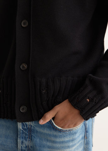 Symbol Embroidery Cardigan