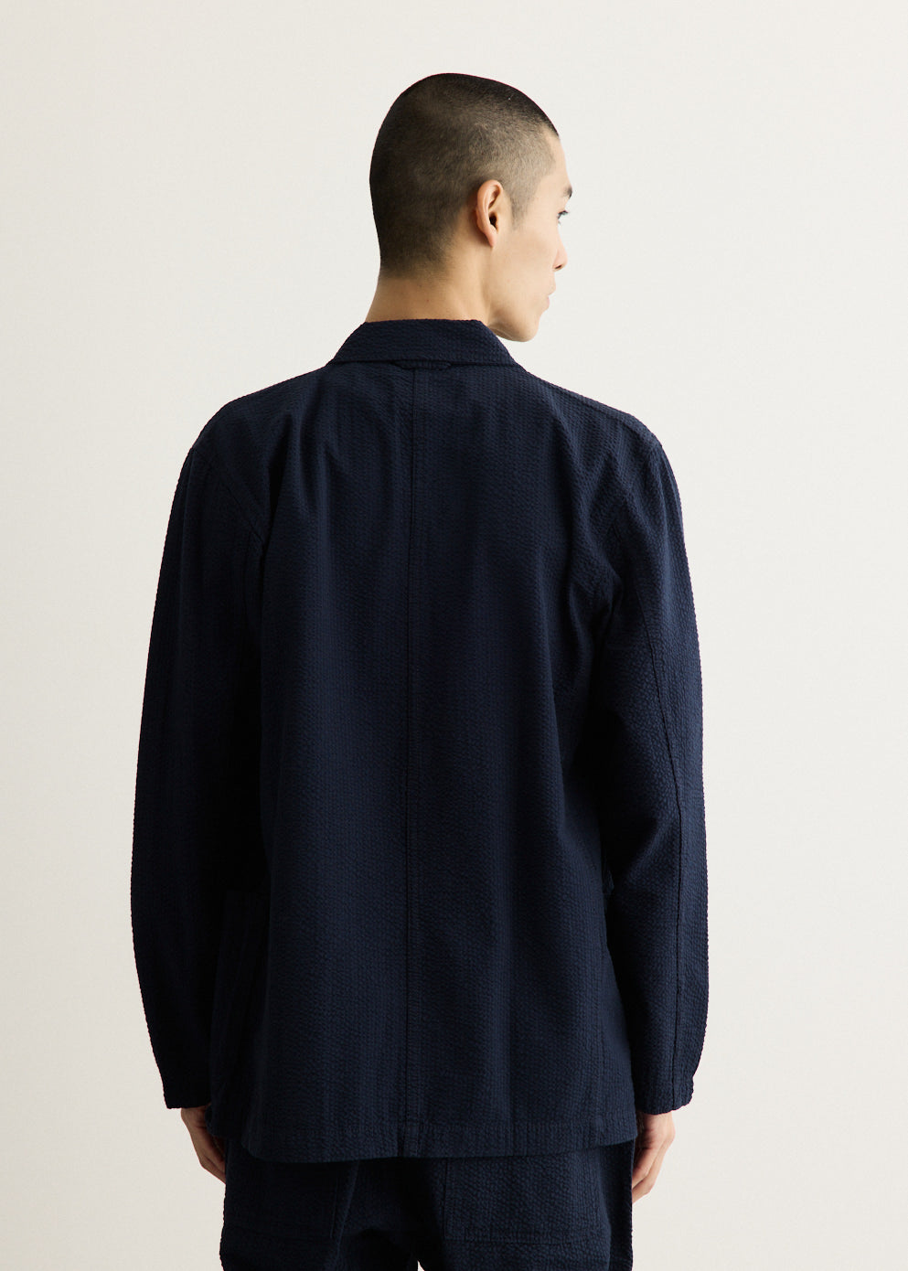 Seersucker Server Suit Jacket