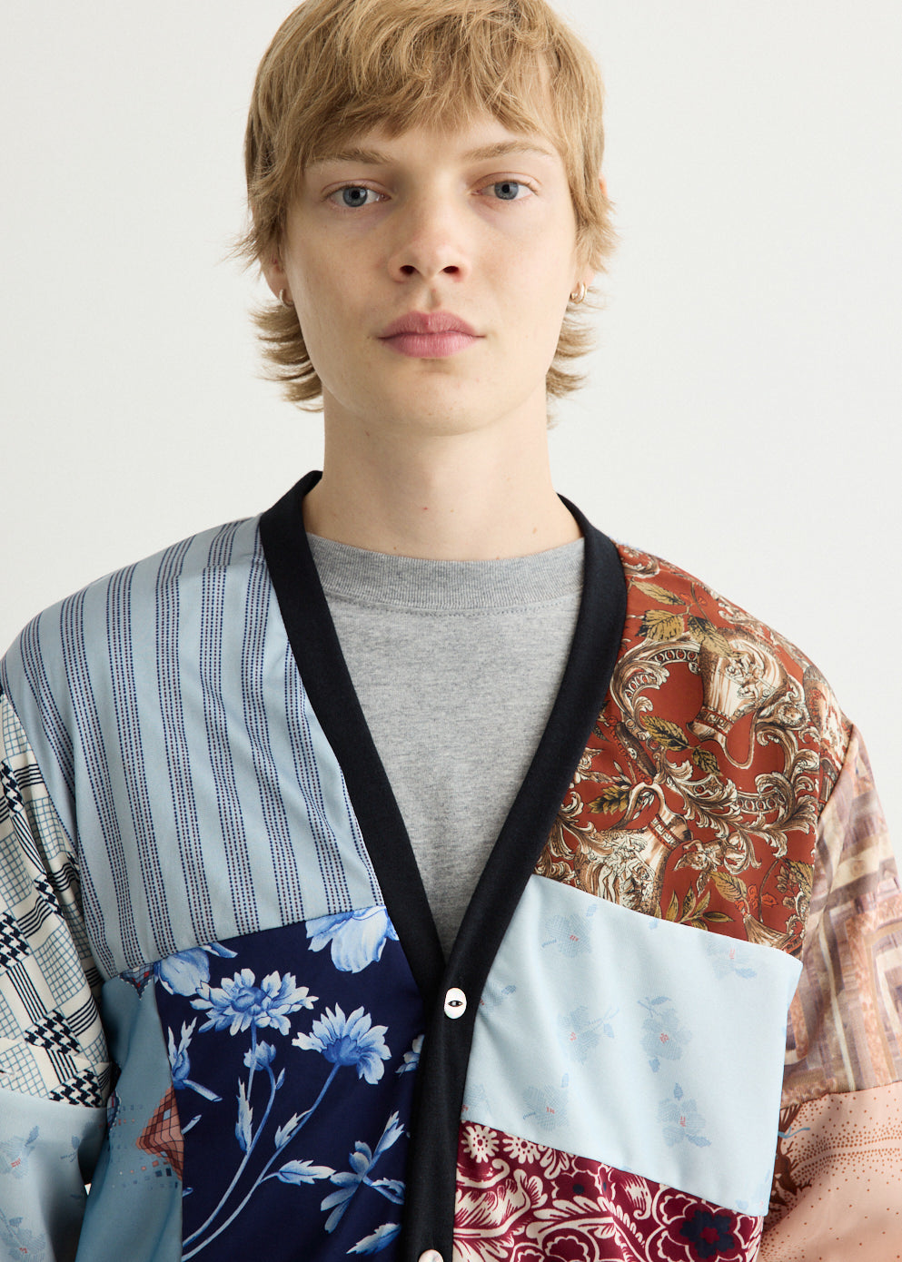Polyester Shirt Cardigan