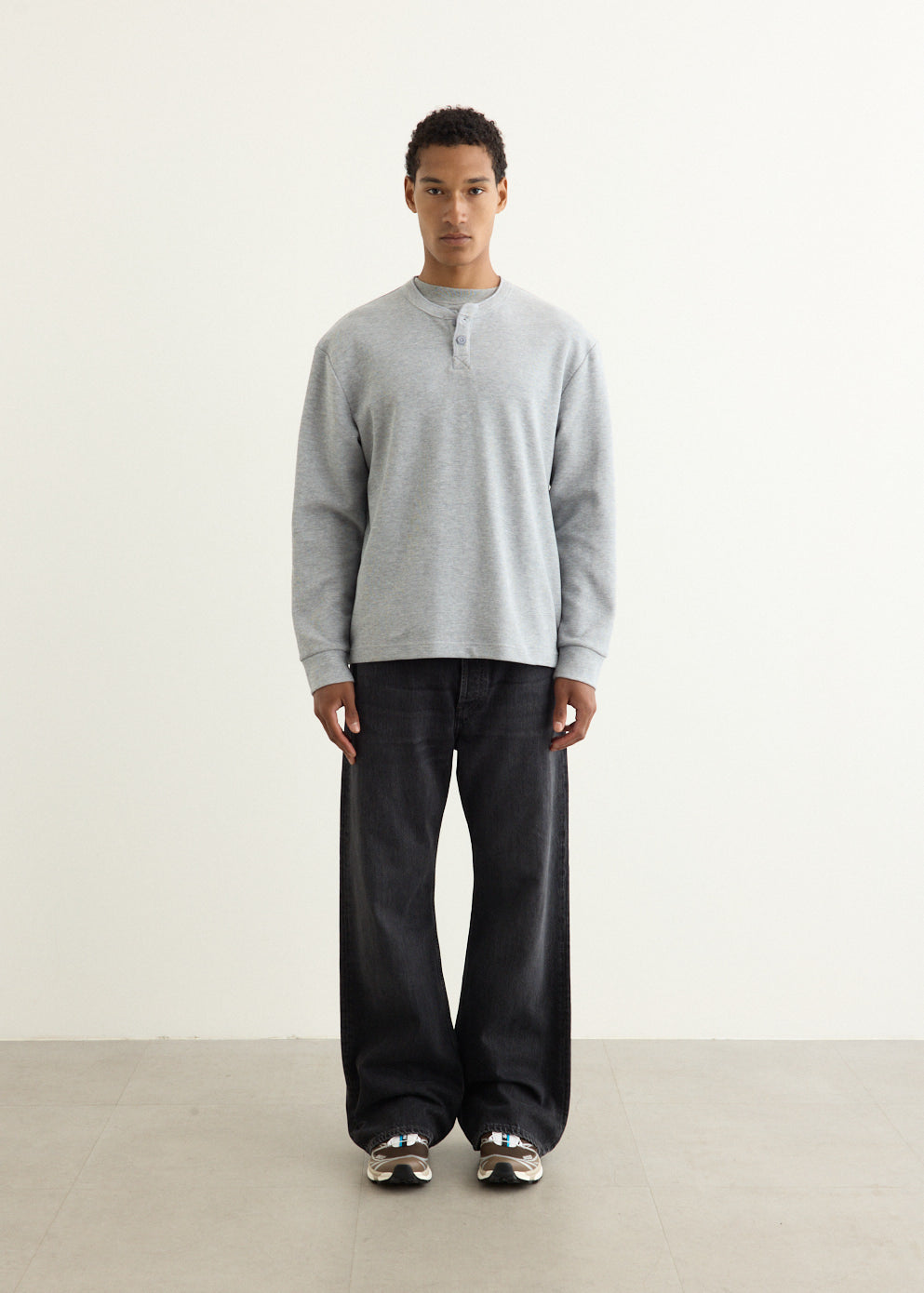 Haul Boxy Henley T-Shirt
