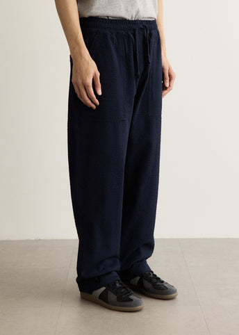 Seersucker Chef Pants
