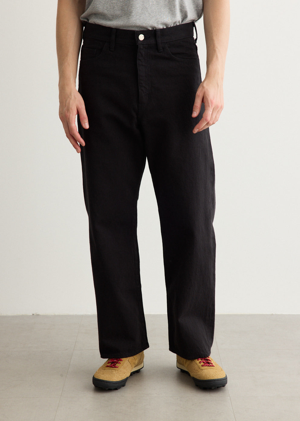 CONTEMPO Coloured Denim Wide Jeans
