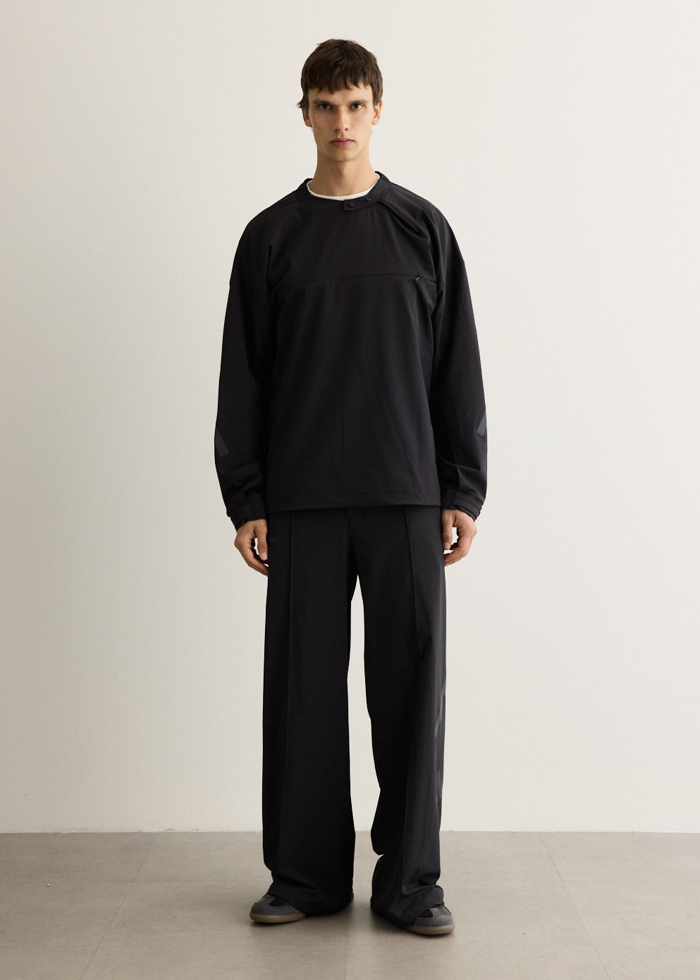 x Entire Studios Z.N.E Uniform Half Zip Woven Track Top