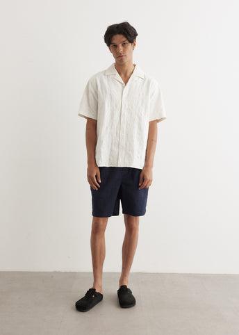Textured Smokestack Shorts