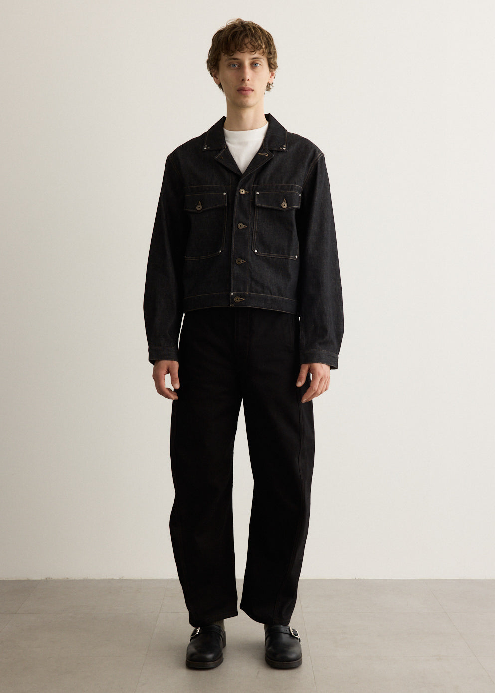 Trucker Jacket With Studs
