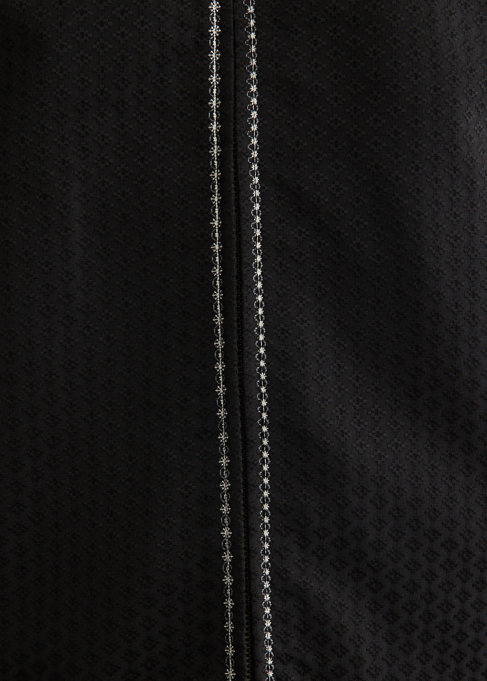 Embroidered Detail Zip-Up Jacket