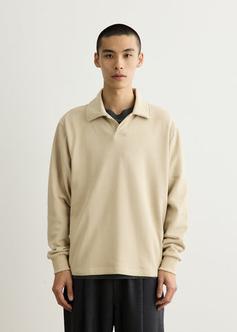 Vinnie Long Sleeve Terry Polo