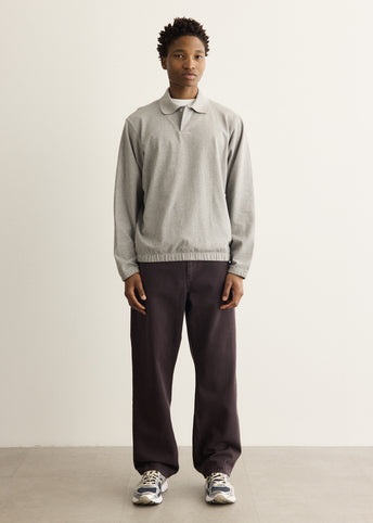 Sylane Relaxed Light Pile Jersey Polo