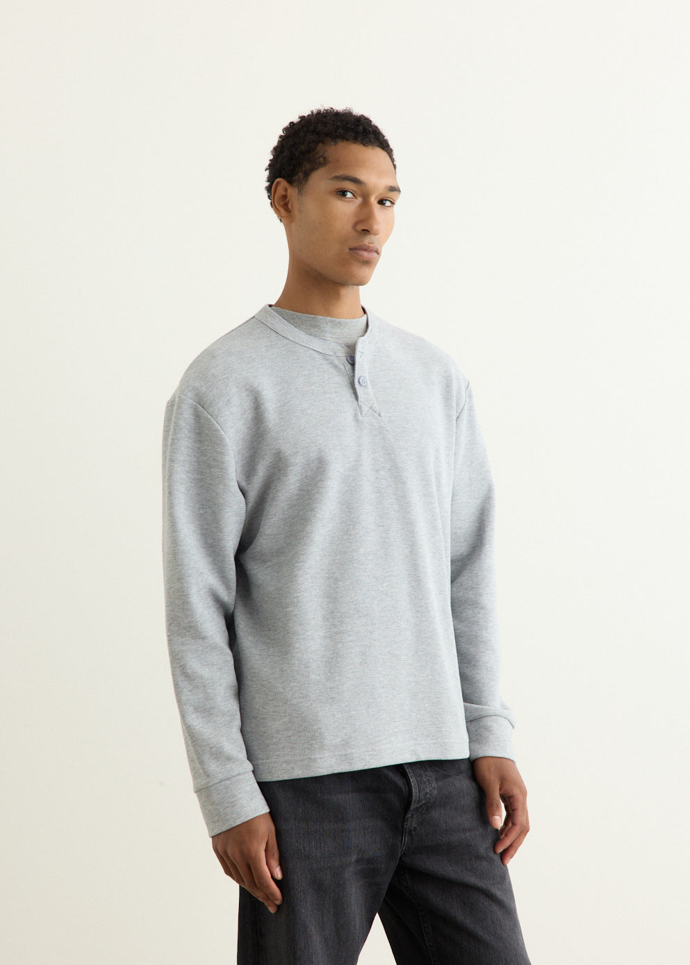 Haul Boxy Henley T-Shirt